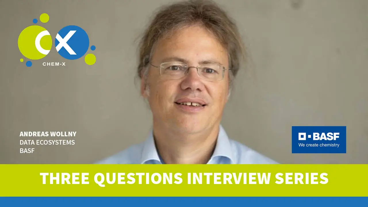 Three questions to Andreas Wollny - Chem-X Coordinator